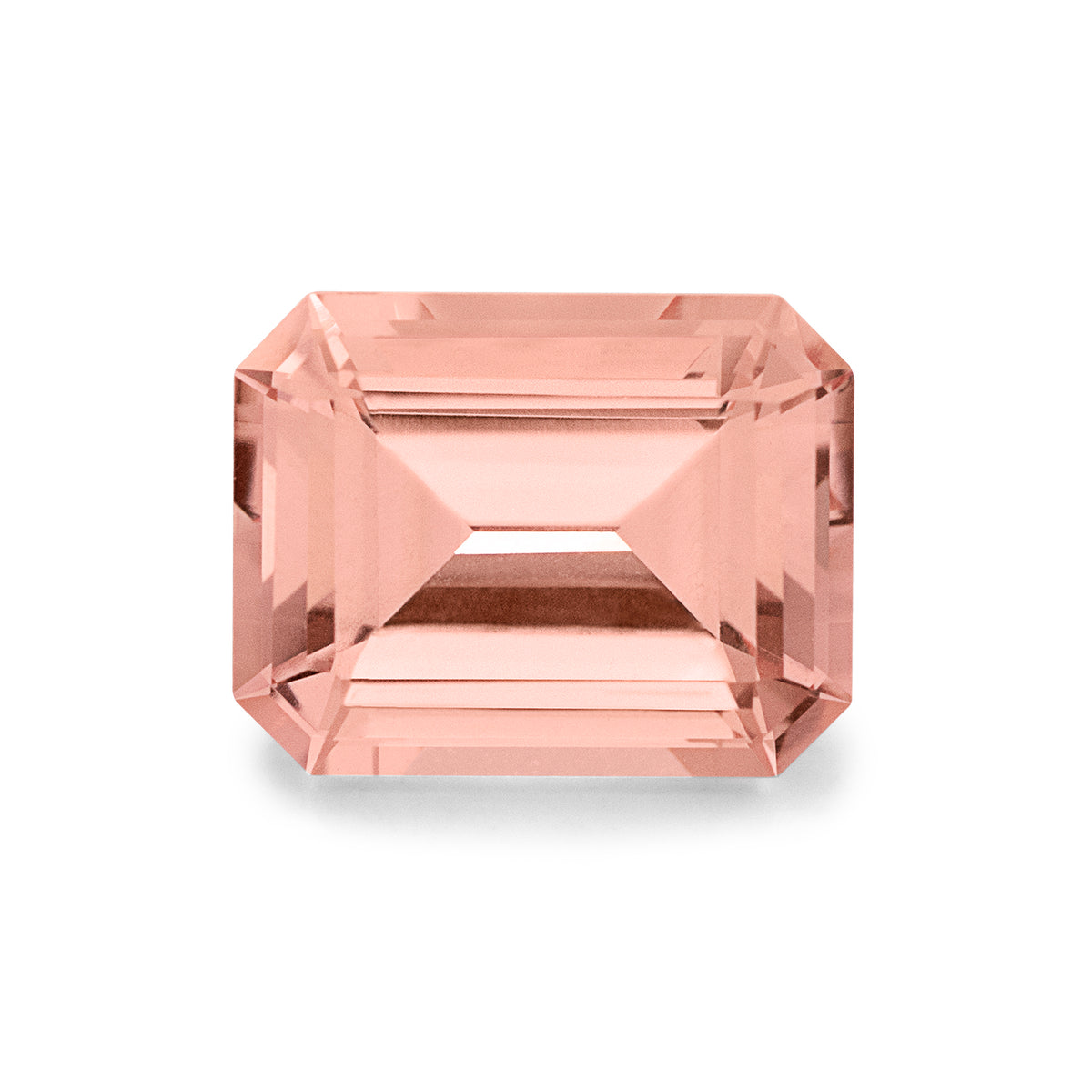 Champagne Sapphire - Emerald Cut