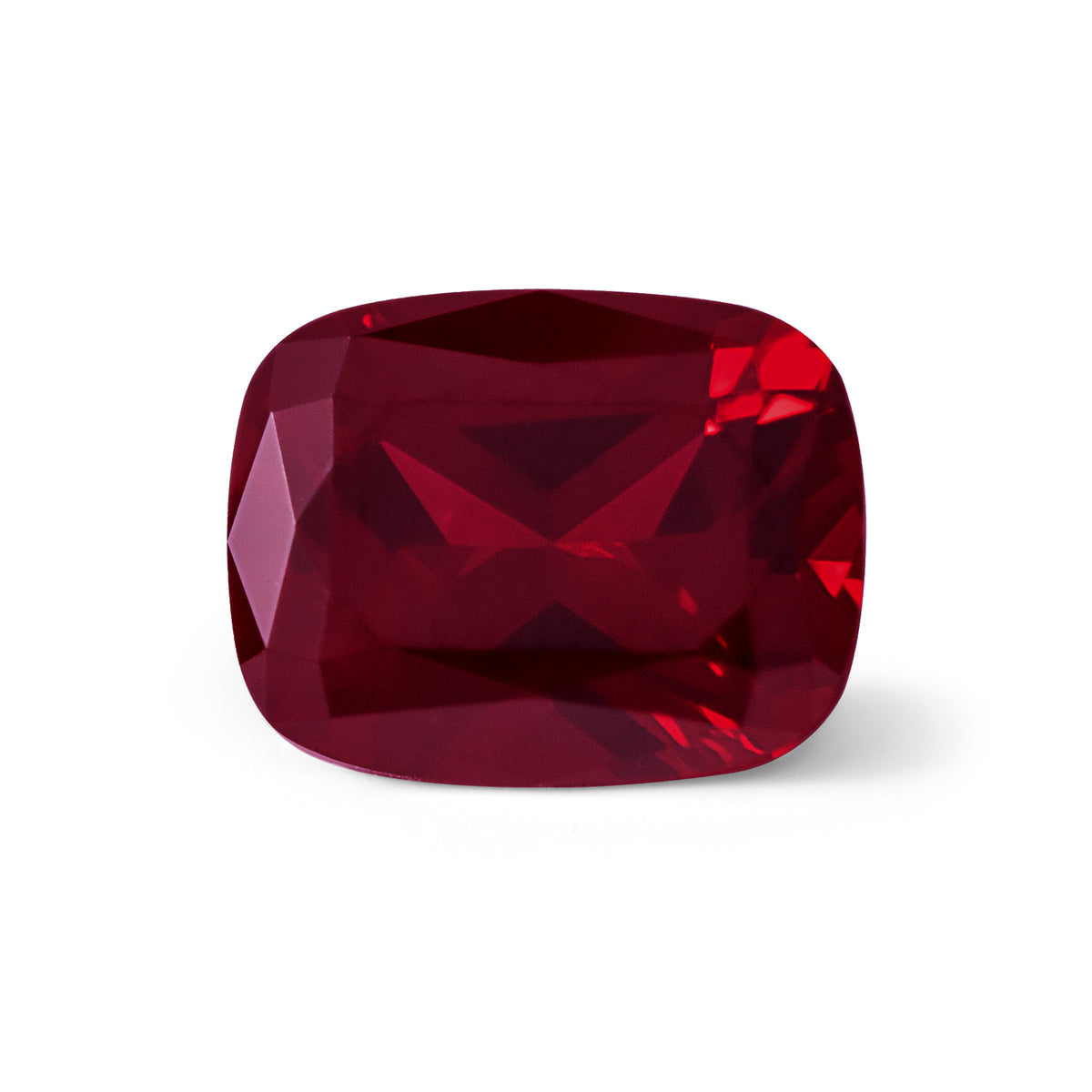 Ruby - Antique Cushion Cut